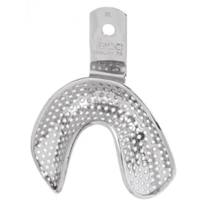 GDC Edentulous Perforated Impression Tray Lower #1 (ITRLEDPL1)