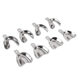 GDC Edentulous impression trays Non- Perforated S/8 Instruments Kit (ITRLEDNPP8)
