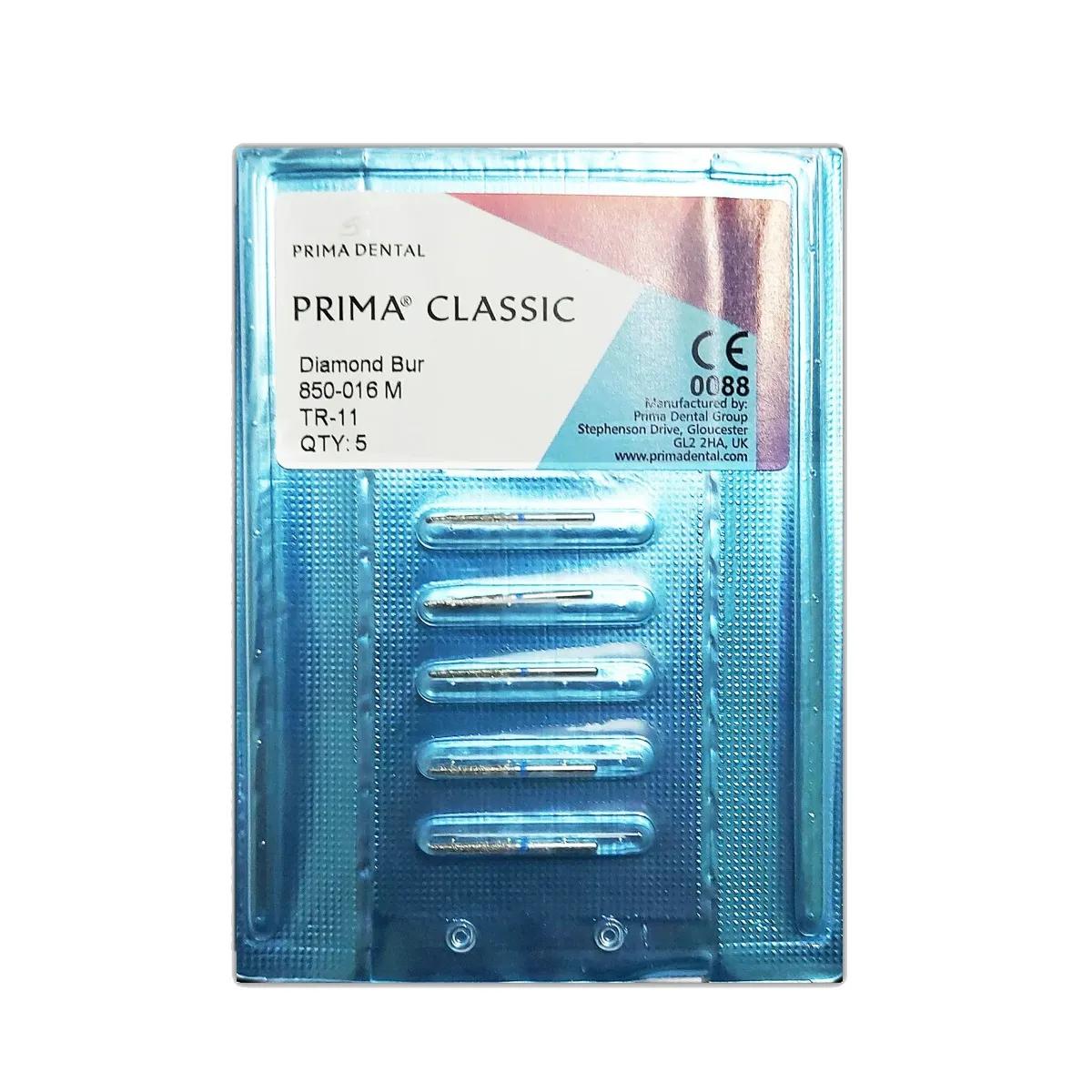 Prima Dental Tapered Round Diamond Bur TR Series (Regular)