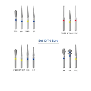 Crown Preparation Bur Kit